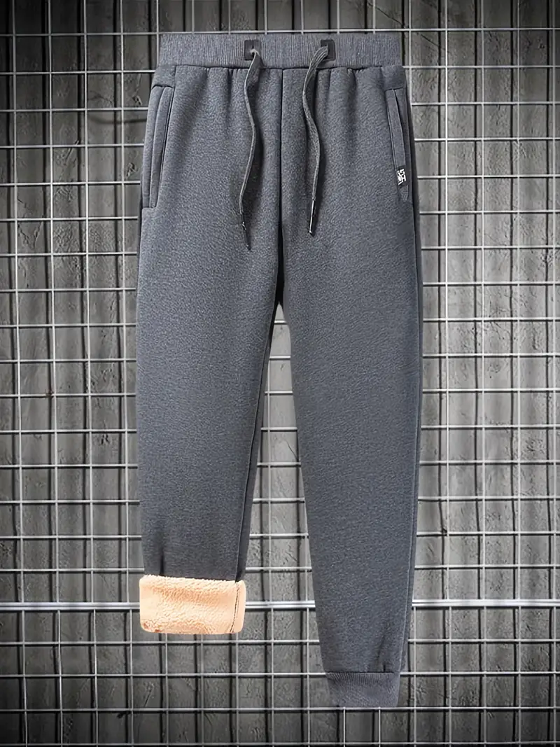 Men's Winter Fleece Jogger Pants – Warm & Cozy Jogger